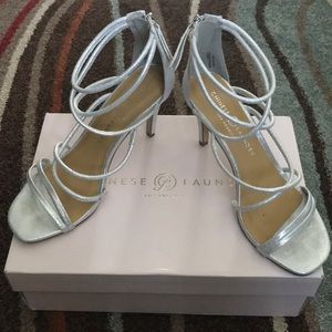 Chinese Laundry Silver strappy sandals